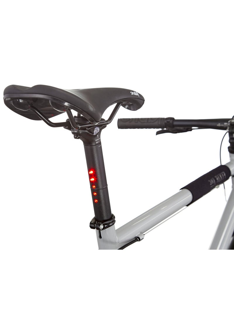 فيكسي شركة فيكسي. الدراجة الإلكترونية الحضرية باكسبين ، محرك المحور الخلفي الكل في واحد من زيهوس ، رمادي ، مقاس 49 (ق) ، سرعة واحدة - Image 5